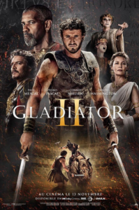 LE CAMÉO : SEMAINE 1 (du 15 au 21 janvier 2025) – GLADIATOR 2