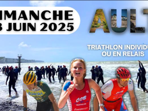 4 ÈME CROSS TRIATHLON DES FALAISES D’AULT LE DIMANCHE 8 JUIN 2025